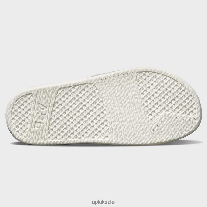 APL Big Logo TechLoom Slide 2 - VH8XNZ562 APL Shoes UK Ivory/Cement/Multi Women Slides