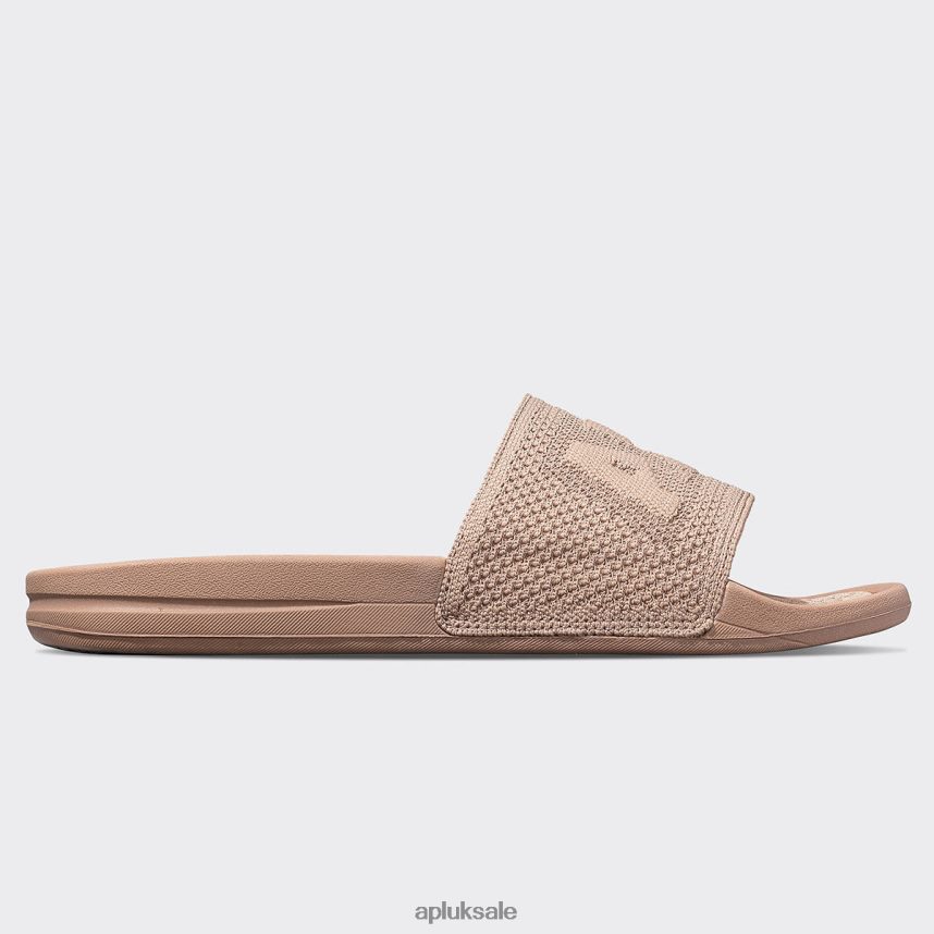 APL Big Logo TechLoom Slide 2 - VH8XNZ602 APL Shoes UK Almond Women Slides