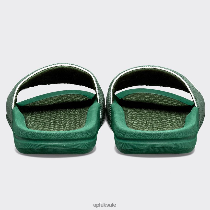 APL Big Logo TechLoom Slide 3 - VH8XNZ627 APL Shoes UK Great Green/White Women Slides