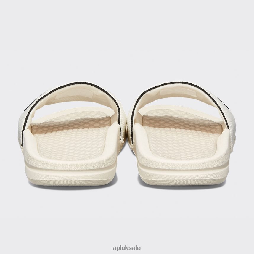 APL Big Logo TechLoom Slide 3 - VH8XNZ629 APL Shoes UK Pristine/Black Women Slides