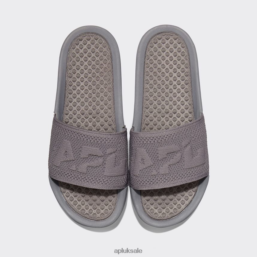 APL Big Logo TechLoom Slide 3 - VH8XNZ632 APL Shoes UK Asteroid Women Slides