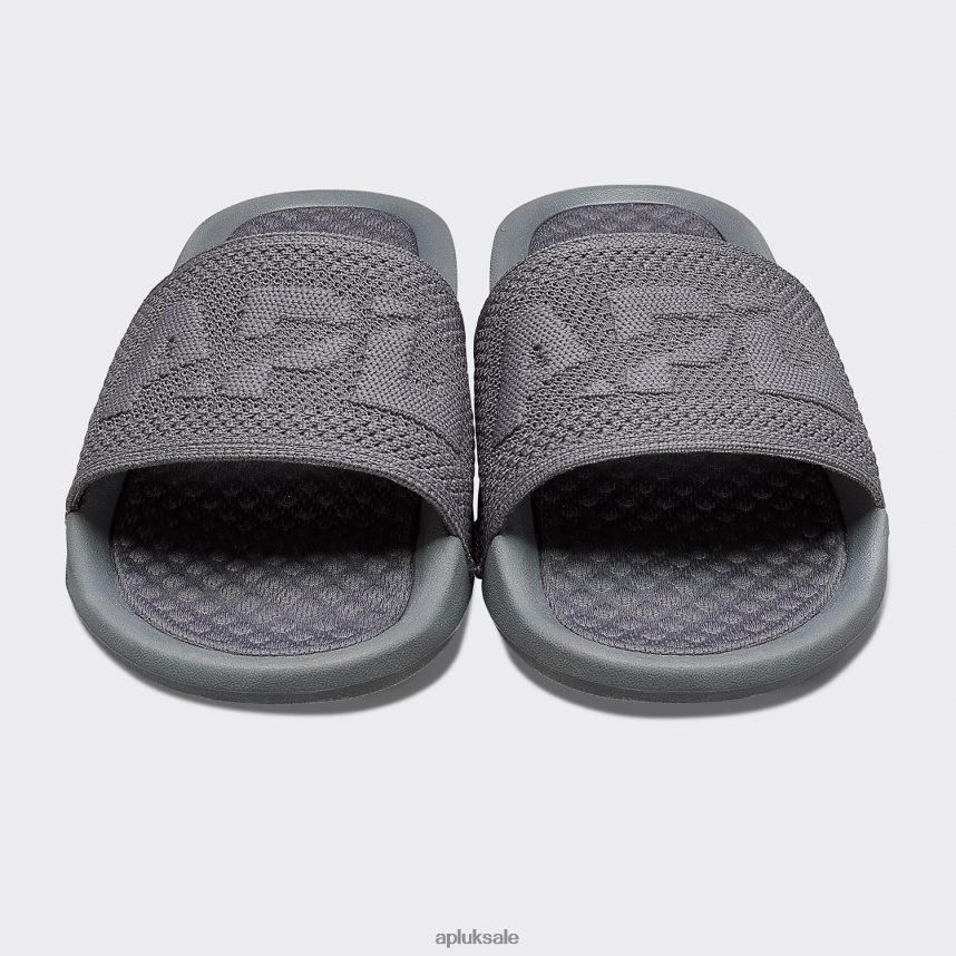 APL Big Logo TechLoom Slide 3 - VH8XNZ633 APL Shoes UK Smoke Women Slides