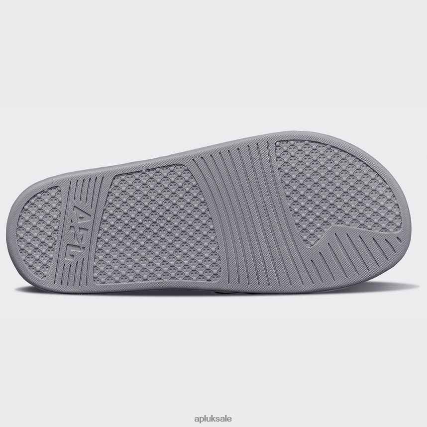 APL Big Logo TechLoom Slide 3 - VH8XNZ633 APL Shoes UK Smoke Women Slides