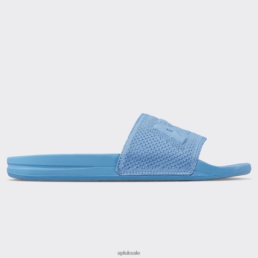 APL Big Logo TechLoom Slide 4 - VH8XNZ641 APL Shoes UK Coastal Blue Women Slides
