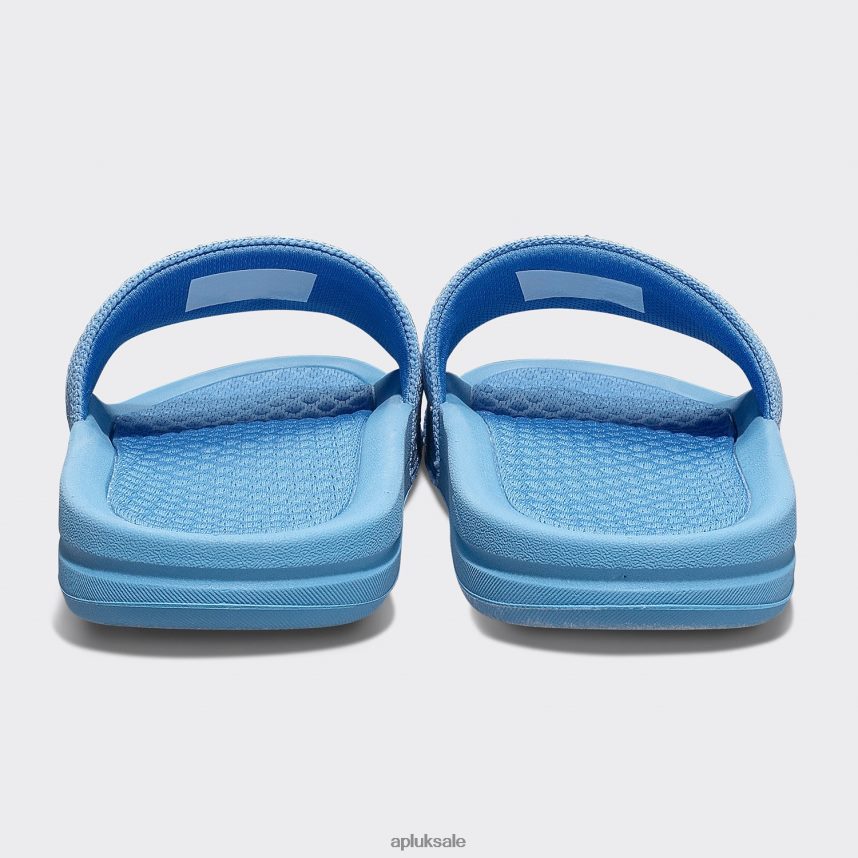 APL Big Logo TechLoom Slide 4 - VH8XNZ641 APL Shoes UK Coastal Blue Women Slides