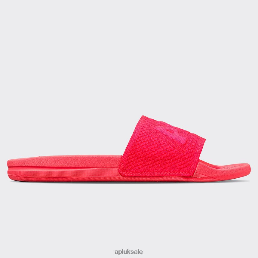 APL Big Logo TechLoom Slide 4 - VH8XNZ646 APL Shoes UK Magenta Women Slides