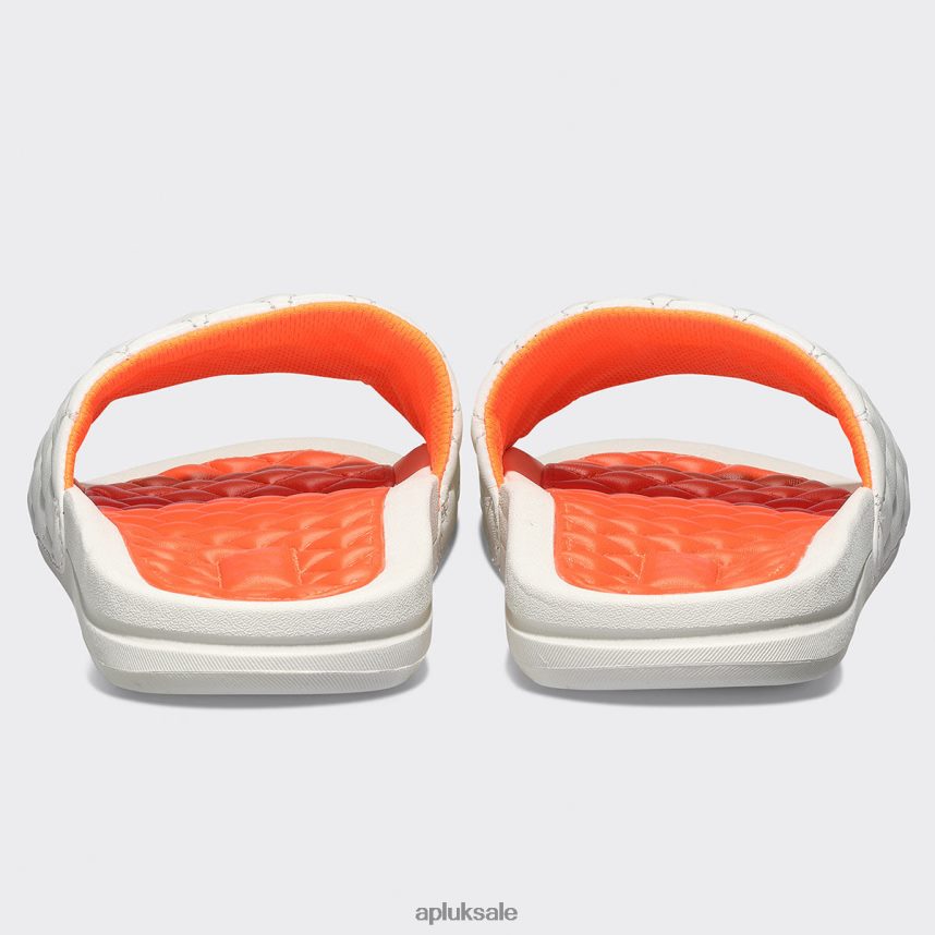 APL Lusso Slide 11 - VH8XNZ525 APL Shoes UK Ivory/Molten Women Slides