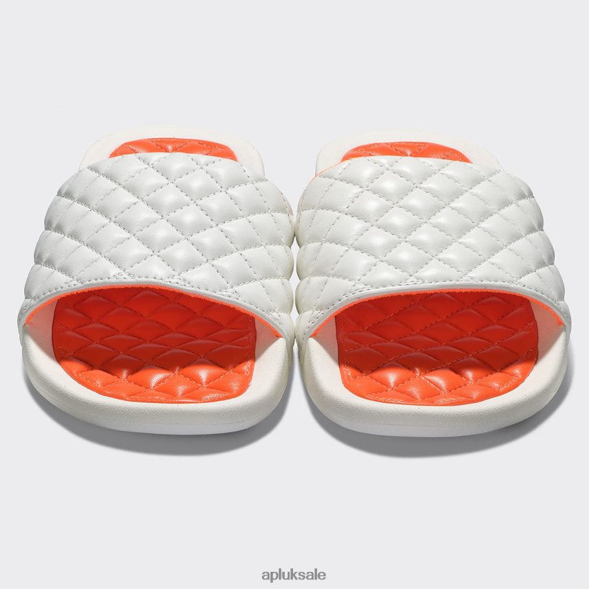 APL Lusso Slide 11 - VH8XNZ525 APL Shoes UK Ivory/Molten Women Slides