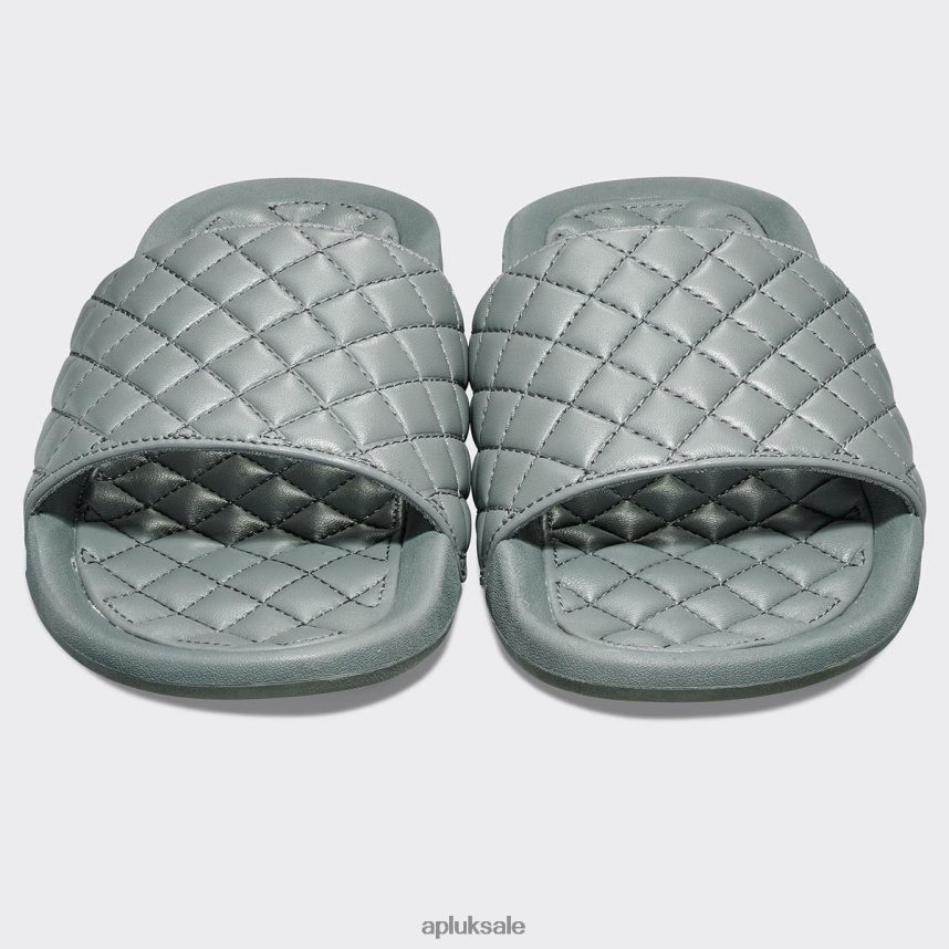 APL Lusso Slide 11 - VH8XNZ561 APL Shoes UK Smoke Women Slides