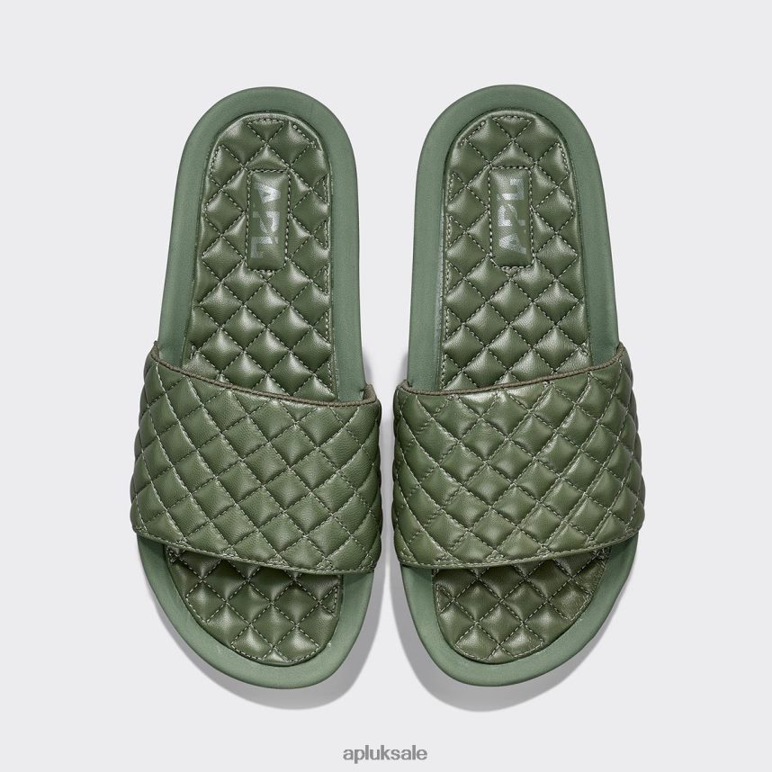 APL Lusso Slide 11 - VH8XNZ576 APL Shoes UK Fatigue Women Slides