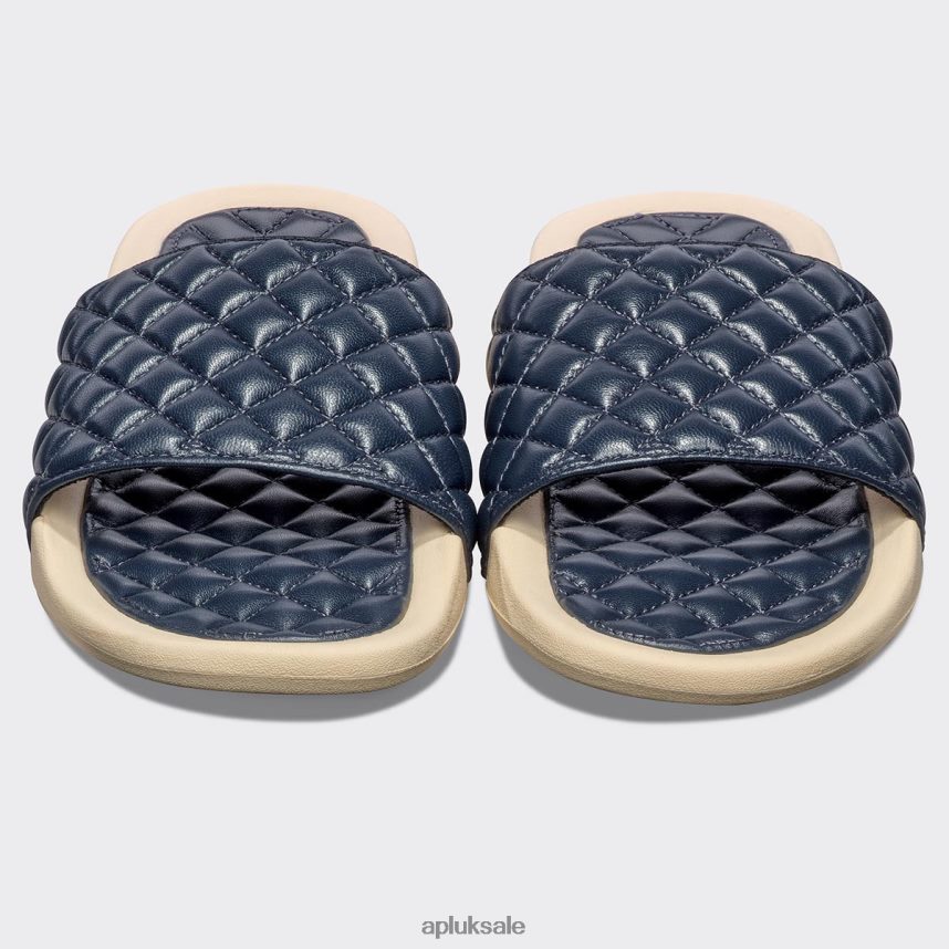 APL Lusso Slide 11 - VH8XNZ583 APL Shoes UK Midnight/Vanilla Women Slides