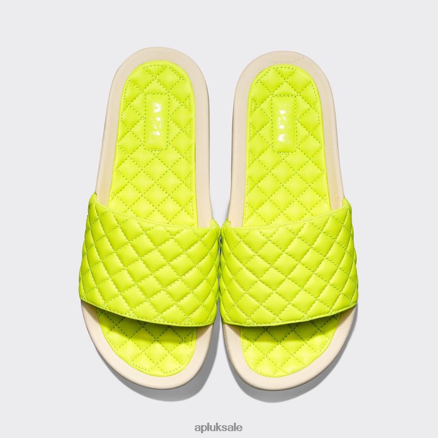 APL Lusso Slide 11 - VH8XNZ584 APL Shoes UK Energy/Pristine Women Slides