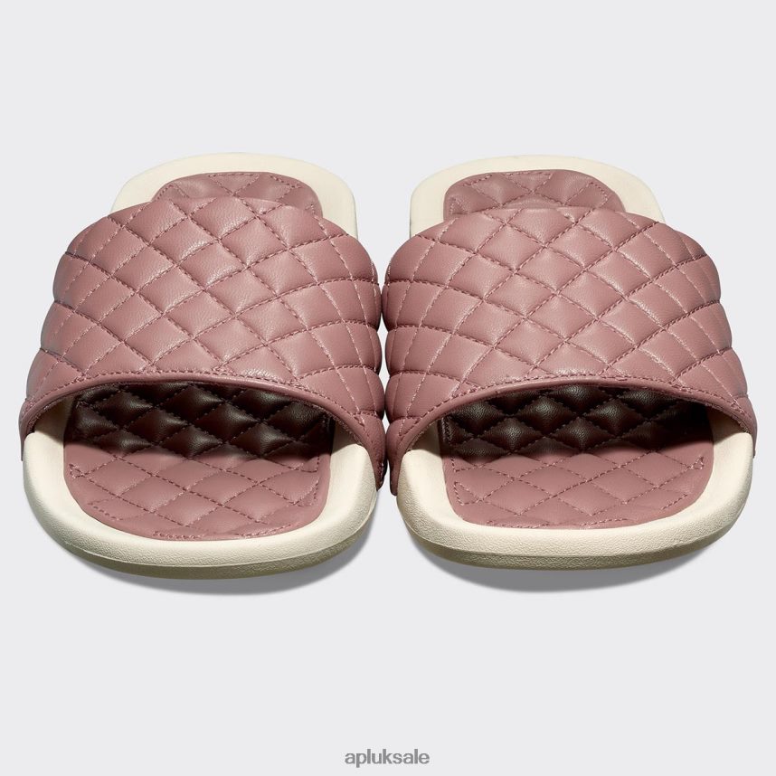 APL Lusso Slide 12 - VH8XNZ601 APL Shoes UK Beachwood/Pristine Women Slides