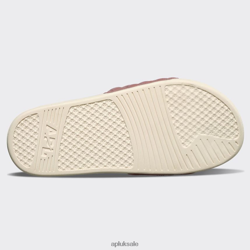 APL Lusso Slide 12 - VH8XNZ601 APL Shoes UK Beachwood/Pristine Women Slides