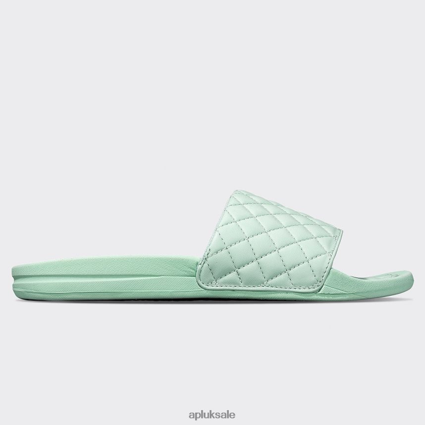 APL Lusso Slide 13 - VH8XNZ636 APL Shoes UK Peppermint Women Slides