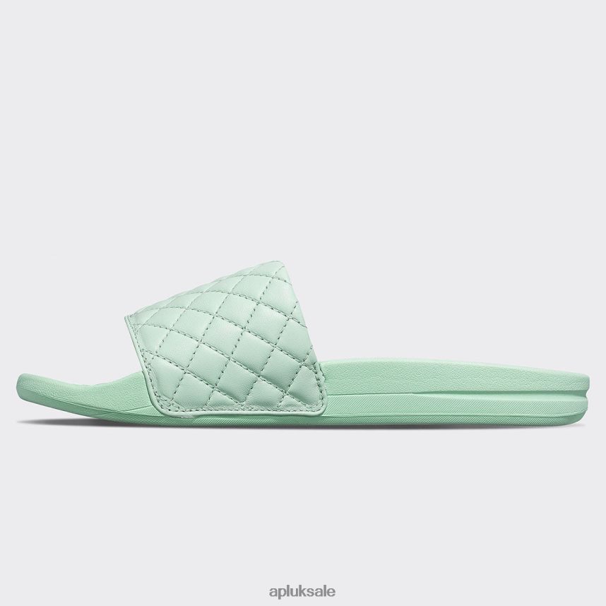 APL Lusso Slide 13 - VH8XNZ636 APL Shoes UK Peppermint Women Slides