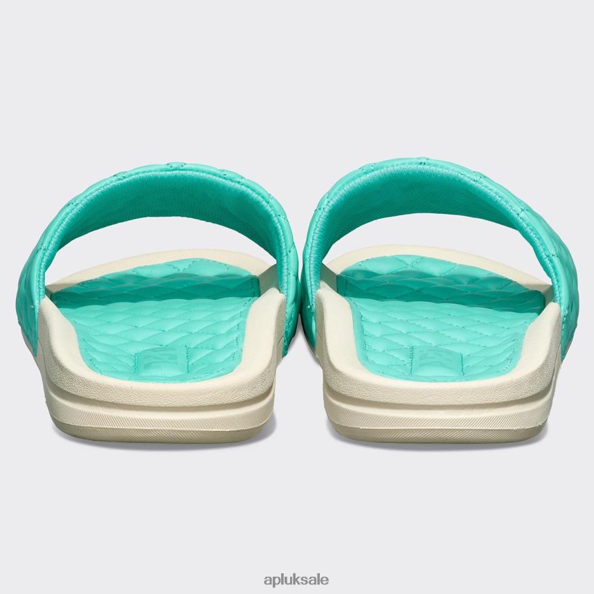 APL Lusso Slide 13 - VH8XNZ637 APL Shoes UK Mint/Pristine Women Slides