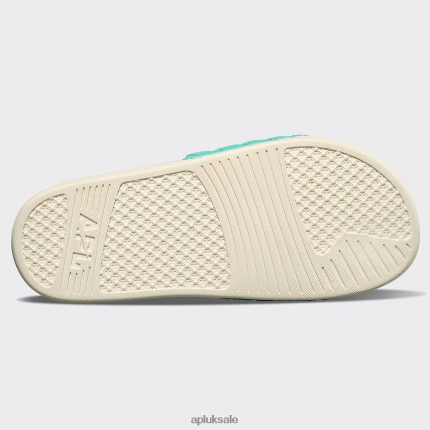 APL Lusso Slide 13 - VH8XNZ637 APL Shoes UK Mint/Pristine Women Slides