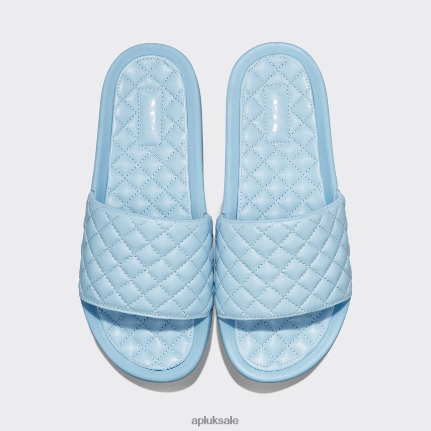 APL Lusso Slide 13 - VH8XNZ639 APL Shoes UK Ice Blue Women Slides