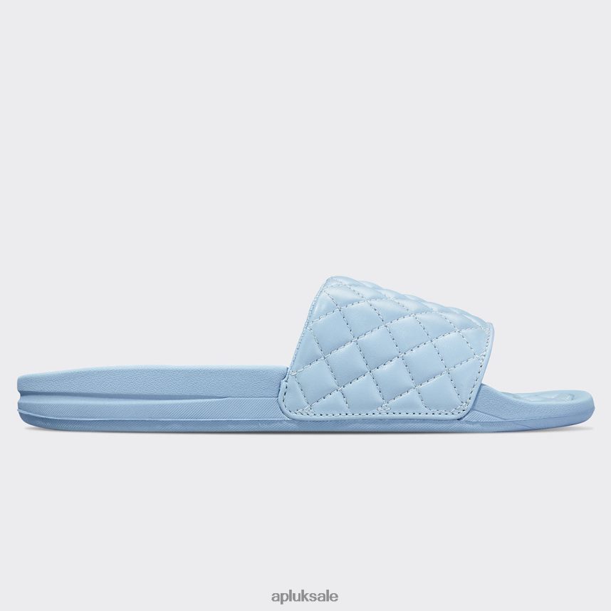 APL Lusso Slide 13 - VH8XNZ639 APL Shoes UK Ice Blue Women Slides