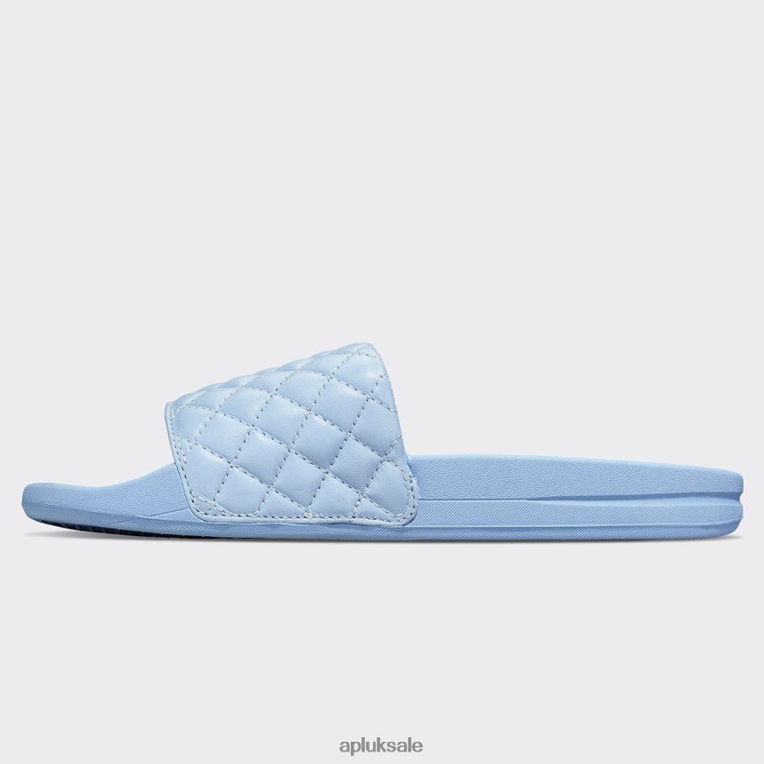APL Lusso Slide 13 - VH8XNZ639 APL Shoes UK Ice Blue Women Slides