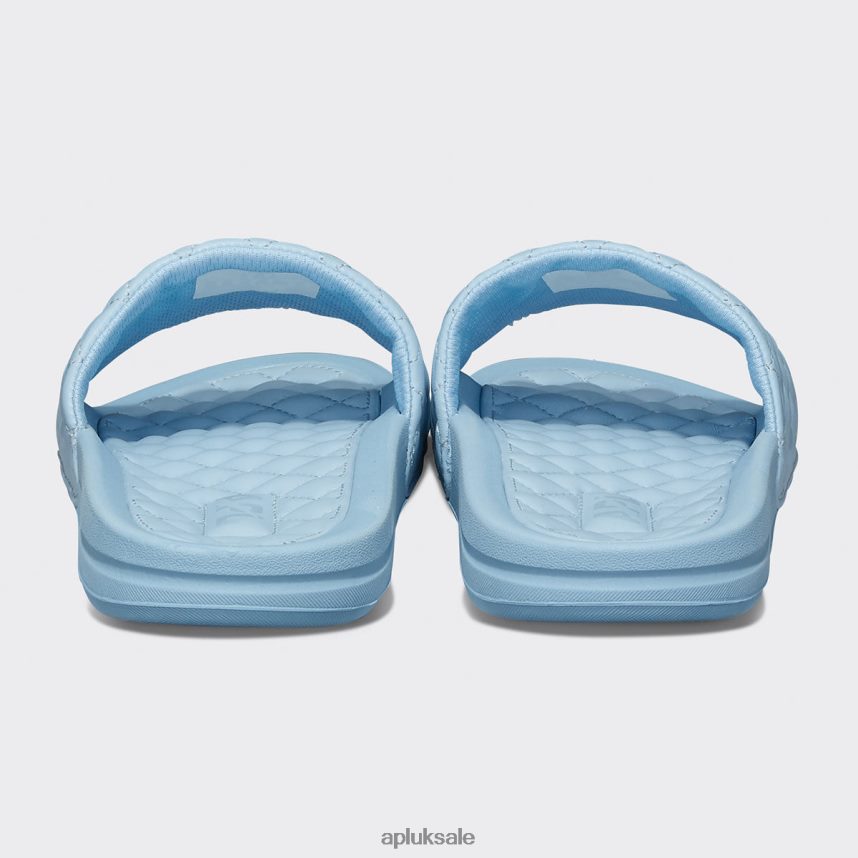 APL Lusso Slide 13 - VH8XNZ639 APL Shoes UK Ice Blue Women Slides