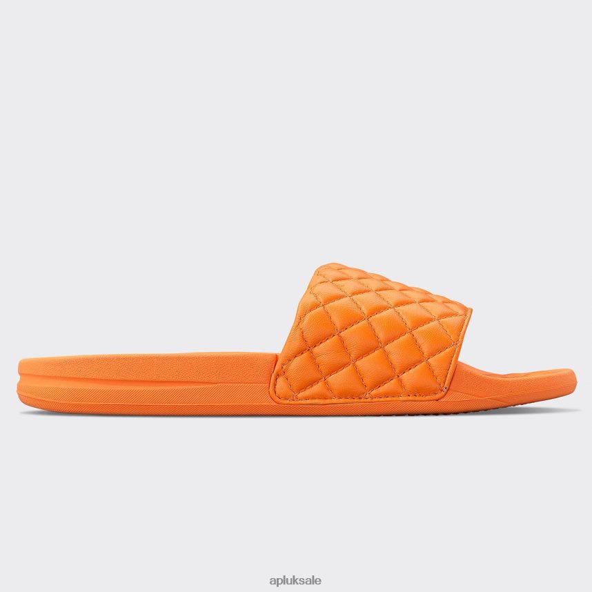 APL Lusso Slide 14 - VH8XNZ664 APL Shoes UK Orange Women Slides
