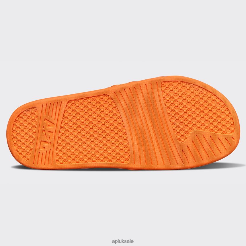 APL Lusso Slide 14 - VH8XNZ664 APL Shoes UK Orange Women Slides