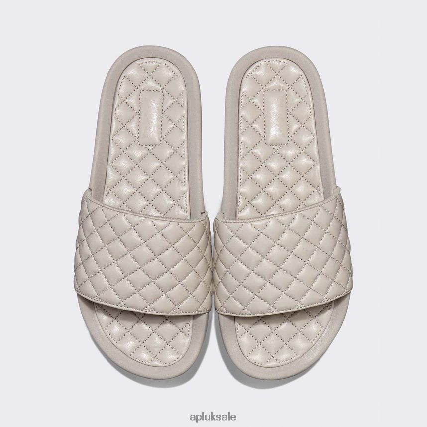 APL Lusso Slide 14 - VH8XNZ666 APL Shoes UK Clay Women Slides