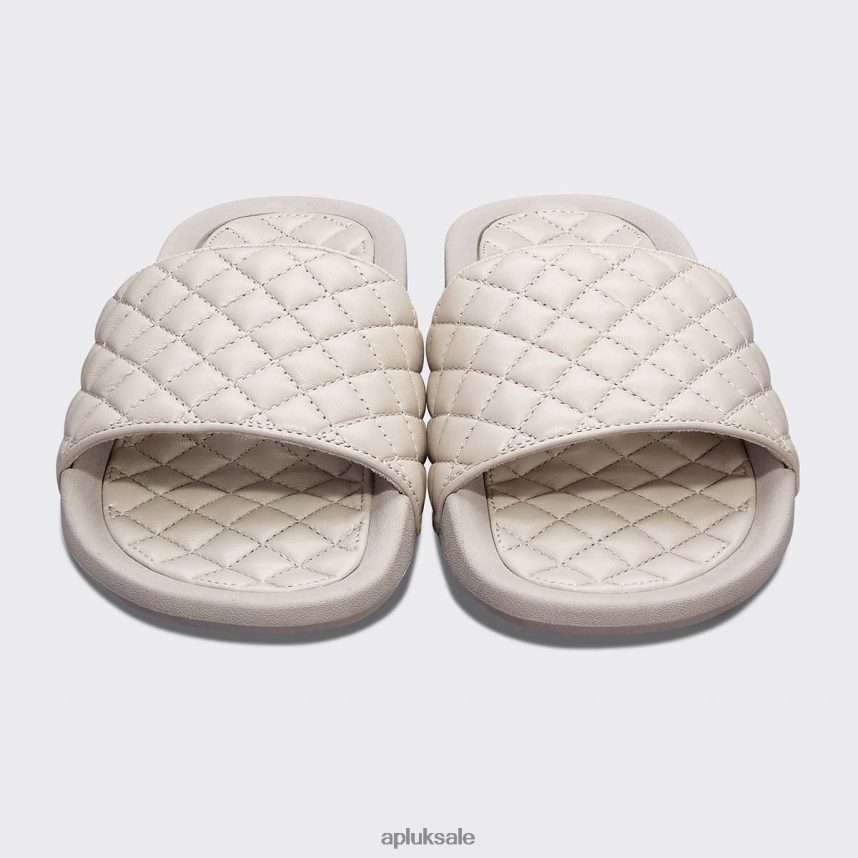 APL Lusso Slide 14 - VH8XNZ666 APL Shoes UK Clay Women Slides