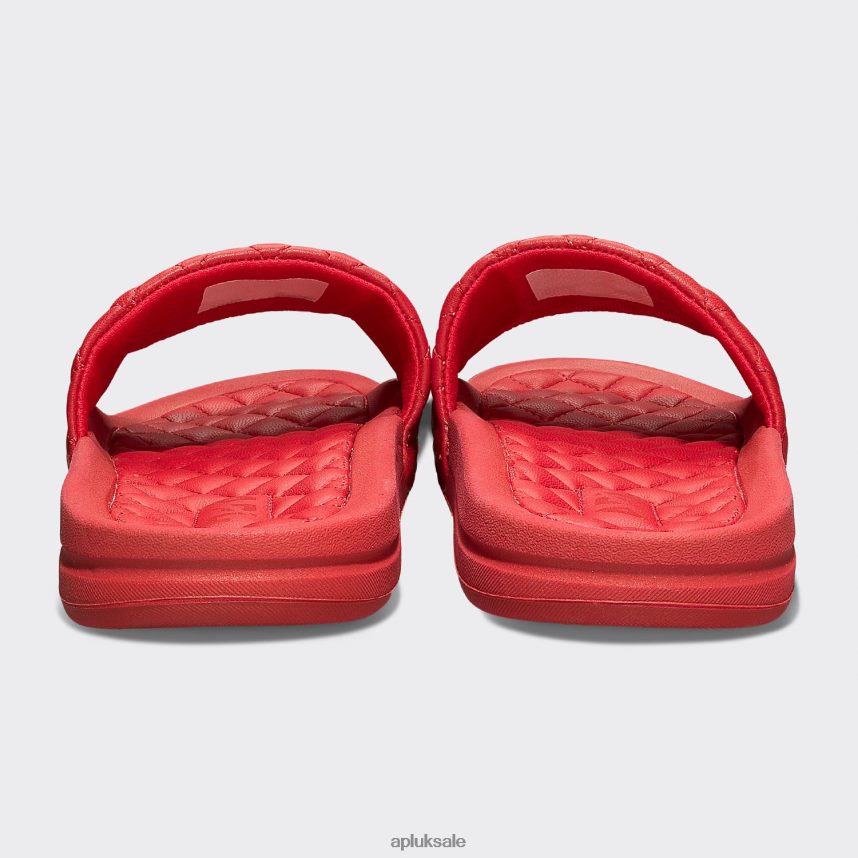 APL Lusso Slide 14 - VH8XNZ674 APL Shoes UK Red Women Slides