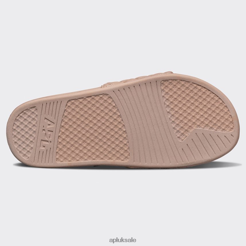 APL Lusso - VH8XNZ539 APL Shoes UK Slide Rose Dust Women Slides