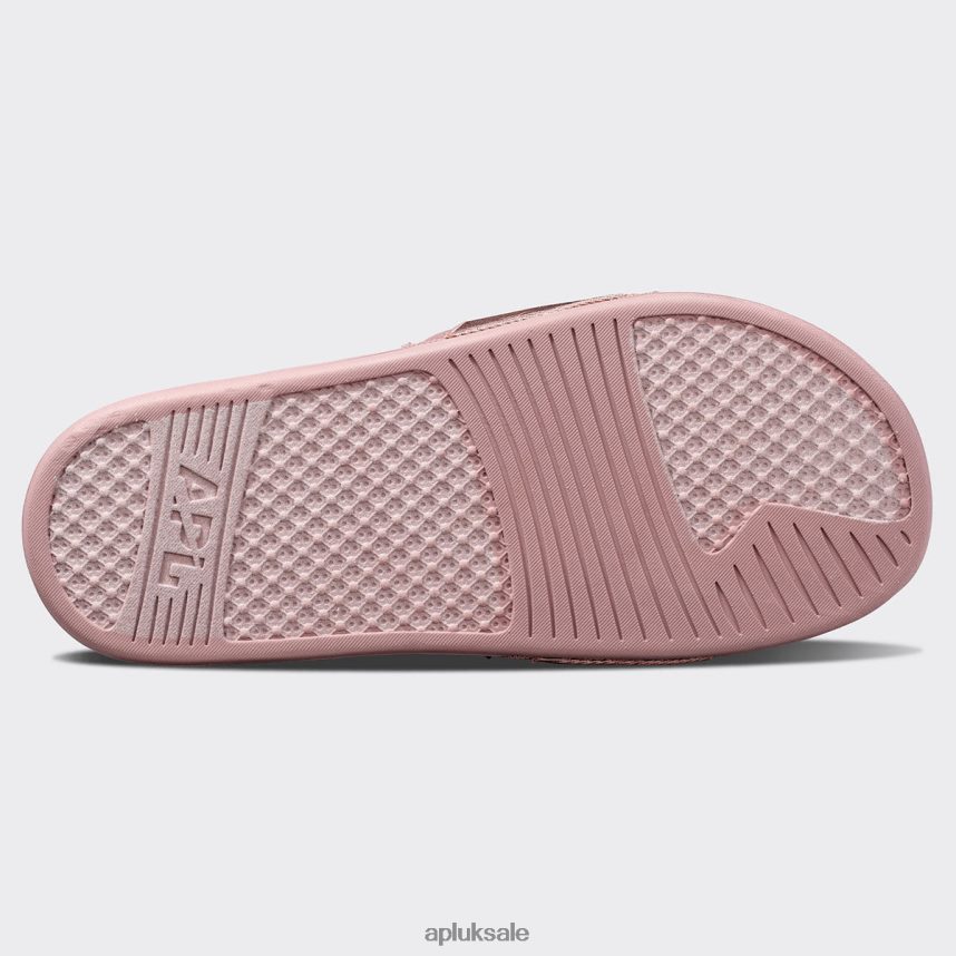 APL TechLoom Satin Slide - VH8XNZ596 APL Shoes UK Beachwood Women Slides