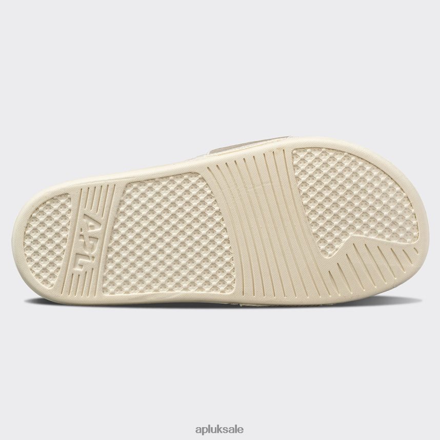 APL TechLoom Satin Slide - VH8XNZ610 APL Shoes UK Pristine Women Slides