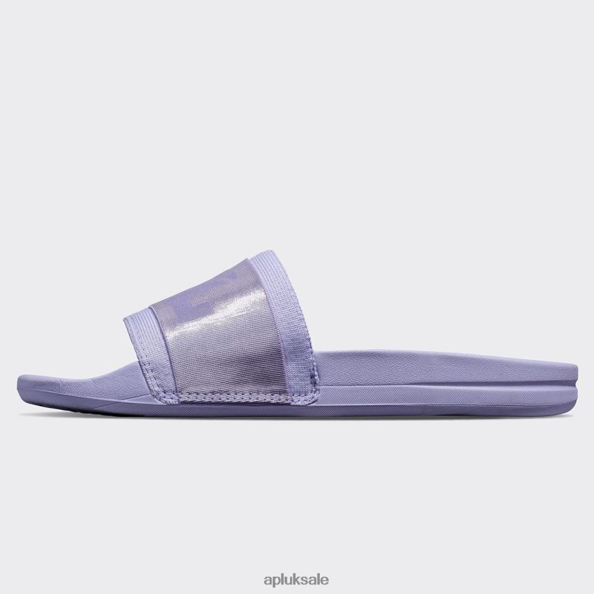 APL TechLoom Satin Slide - VH8XNZ617 APL Shoes UK Bellflower Women Slides
