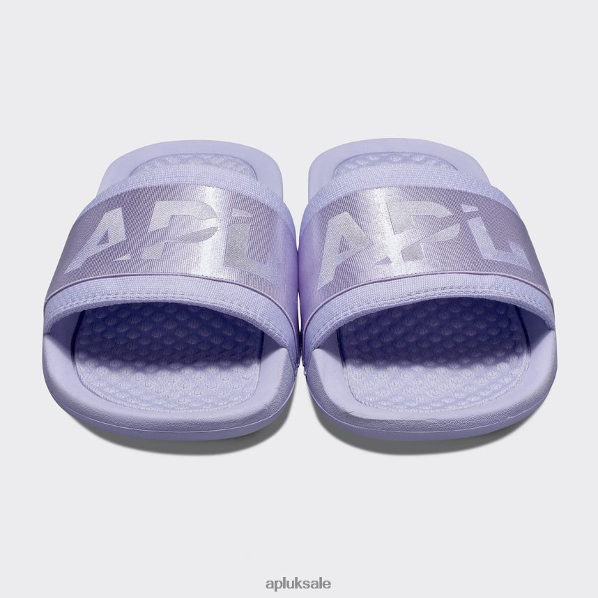 APL TechLoom Satin Slide - VH8XNZ617 APL Shoes UK Bellflower Women Slides