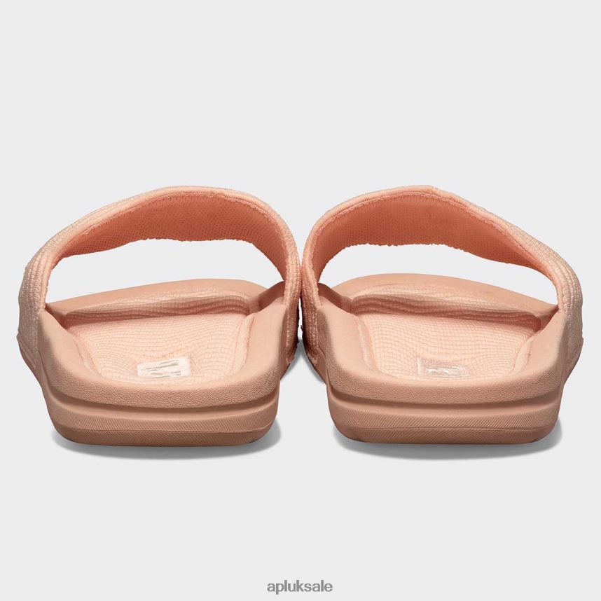 APL TechLoom ZigZag Slide - VH8XNZ535 APL Shoes UK Blush/Vanilla Women Slides