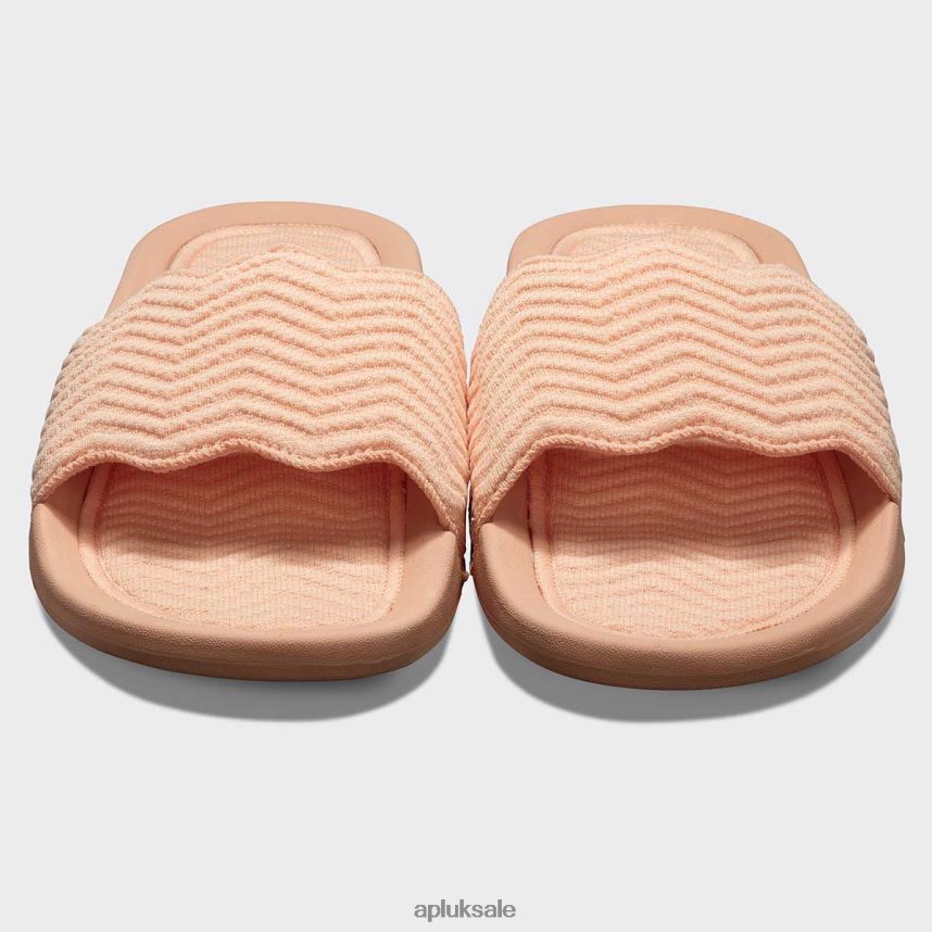 APL TechLoom ZigZag Slide - VH8XNZ535 APL Shoes UK Blush/Vanilla Women Slides