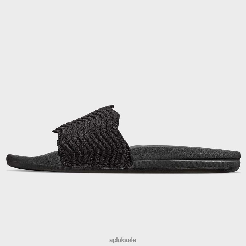 APL TechLoom ZigZag Slide - VH8XNZ578 APL Shoes UK Black Women Slides