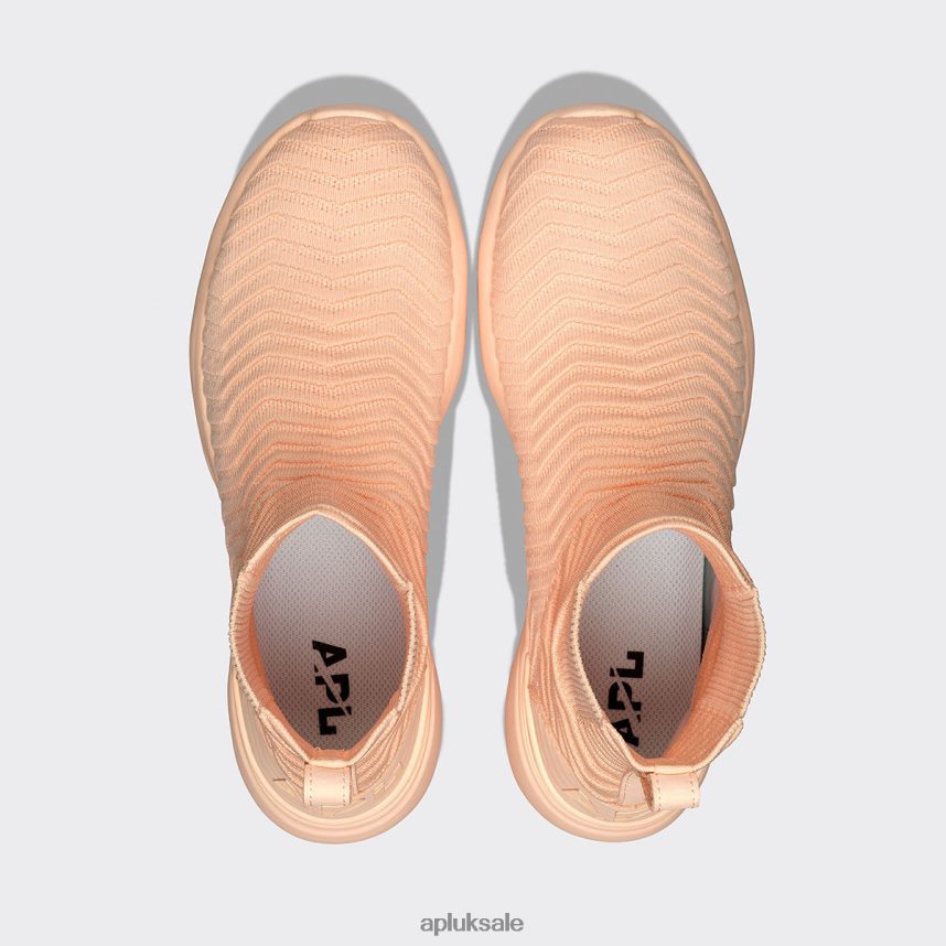 APL TechLoom Chelsea - VH8XNZ445 APL Shoes UK Faded Peach Women Training