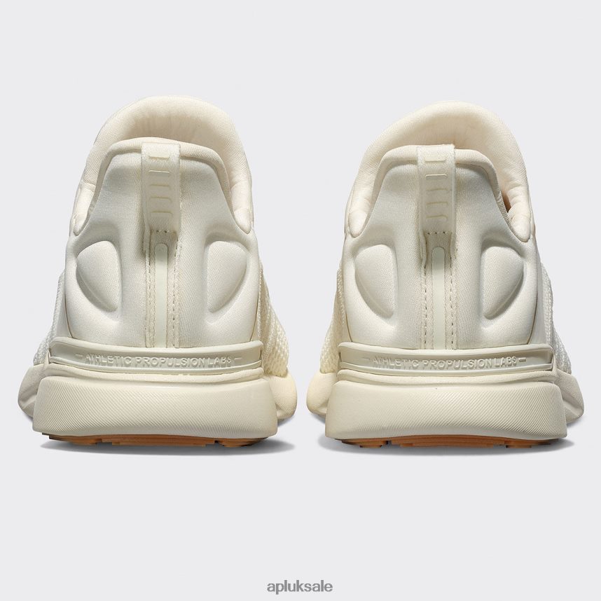 APL TechLoom Tracer 49 - VH8XNZ442 APL Shoes UK Pristine/Gum Women Training