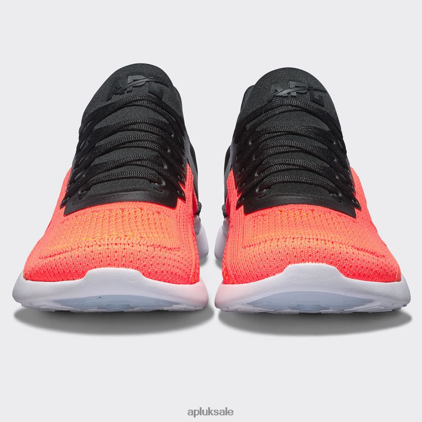 APL TechLoom Tracer 49 - VH8XNZ443 APL Shoes UK Black/Laser Red/Energy Women Training