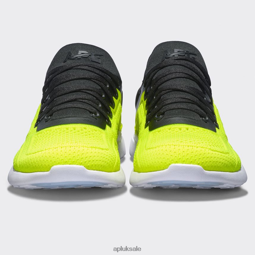 APL TechLoom Tracer 49 - VH8XNZ444 APL Shoes UK Energy/White/Black Women Training