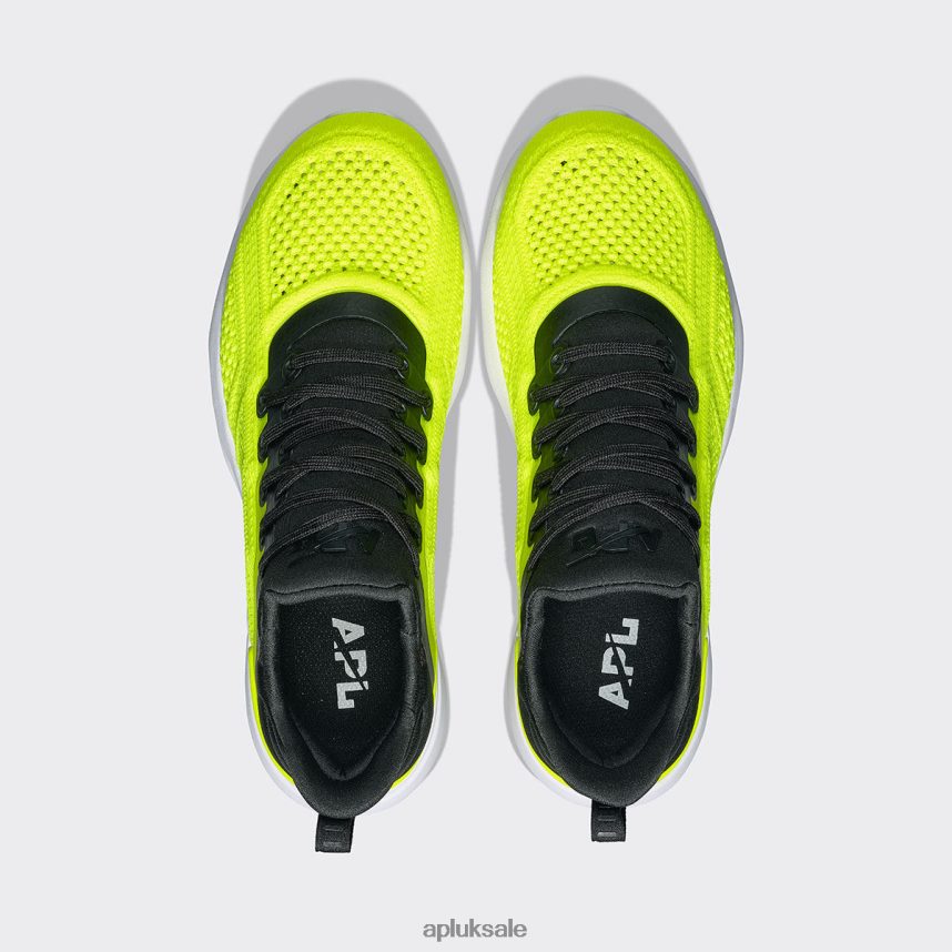 APL TechLoom Tracer 49 - VH8XNZ444 APL Shoes UK Energy/White/Black Women Training