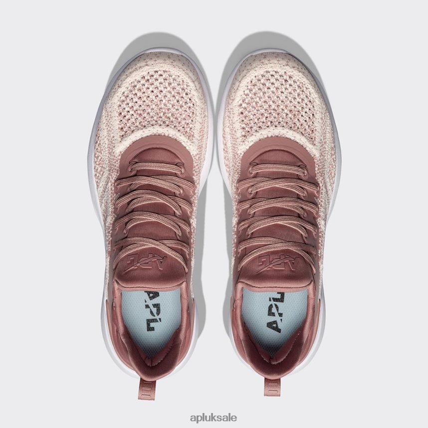 APL TechLoom Tracer 50 - VH8XNZ464 APL Shoes UK Beachwood/Creme/Ombre Women Training