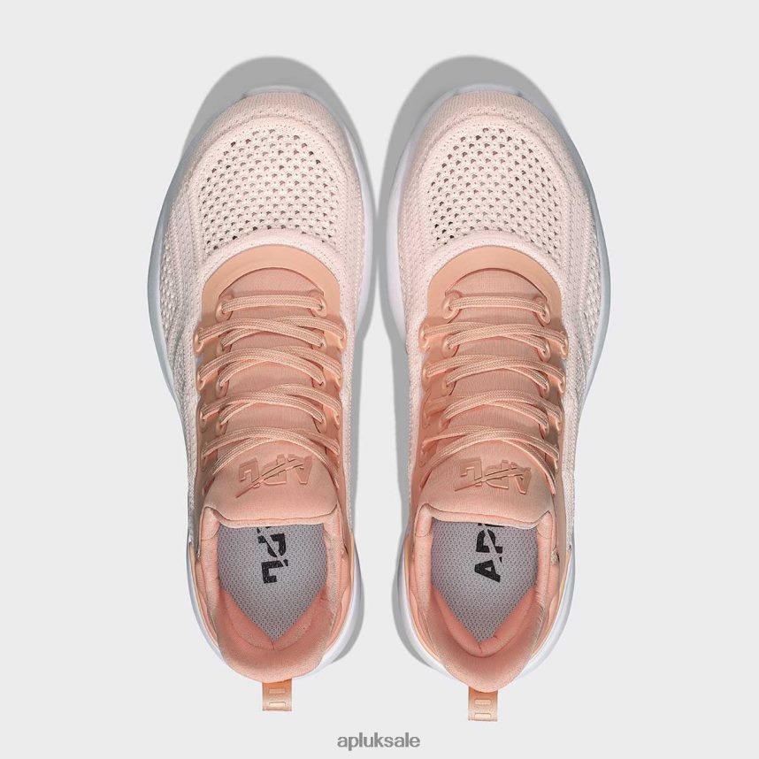 APL TechLoom Tracer 51 - VH8XNZ465 APL Shoes UK Blush/Creme/White Women Training