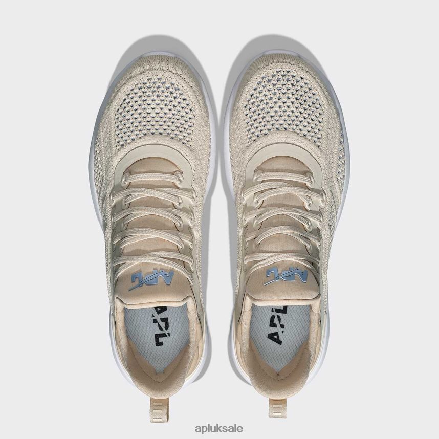 APL TechLoom Tracer 51 - VH8XNZ466 APL Shoes UK Beach/Frozen Grey/White Women Training