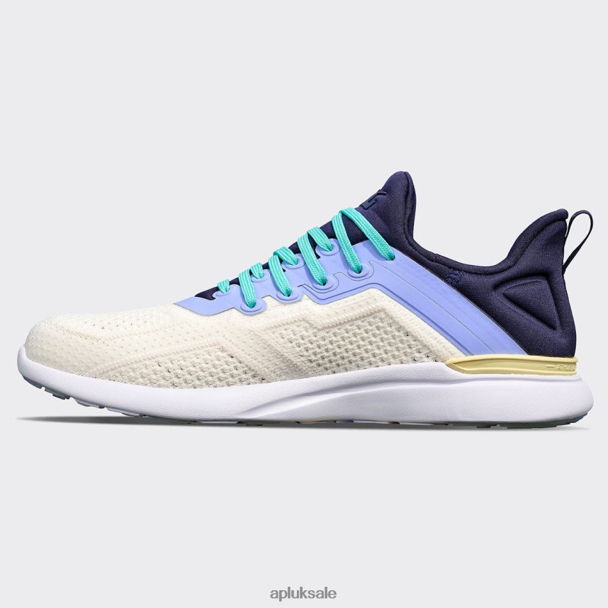 APL TechLoom Tracer 51 - VH8XNZ475 APL Shoes UK Pristine/Midnight/Bellflower Women Training
