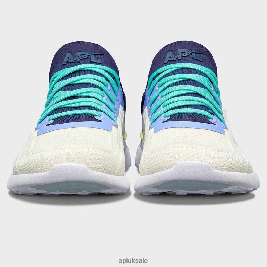 APL TechLoom Tracer 51 - VH8XNZ475 APL Shoes UK Pristine/Midnight/Bellflower Women Training