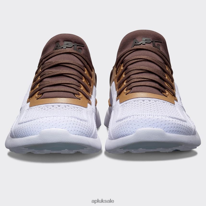 APL TechLoom Tracer 51 - VH8XNZ476 APL Shoes UK Chocolate/Tan/White Women Training